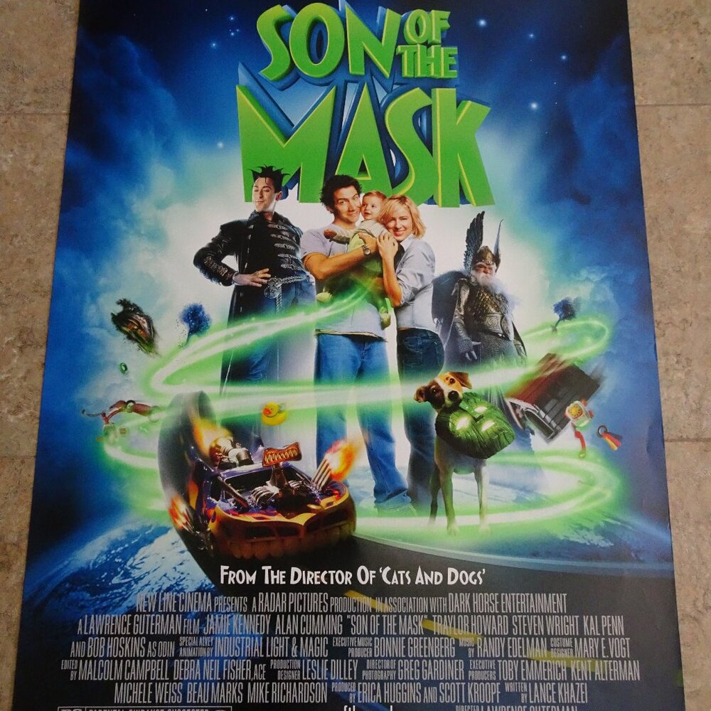 SON OF THE MASK - MOVIE POSTER WITH JAMIE KENNEDY AND ALAN CUMMING